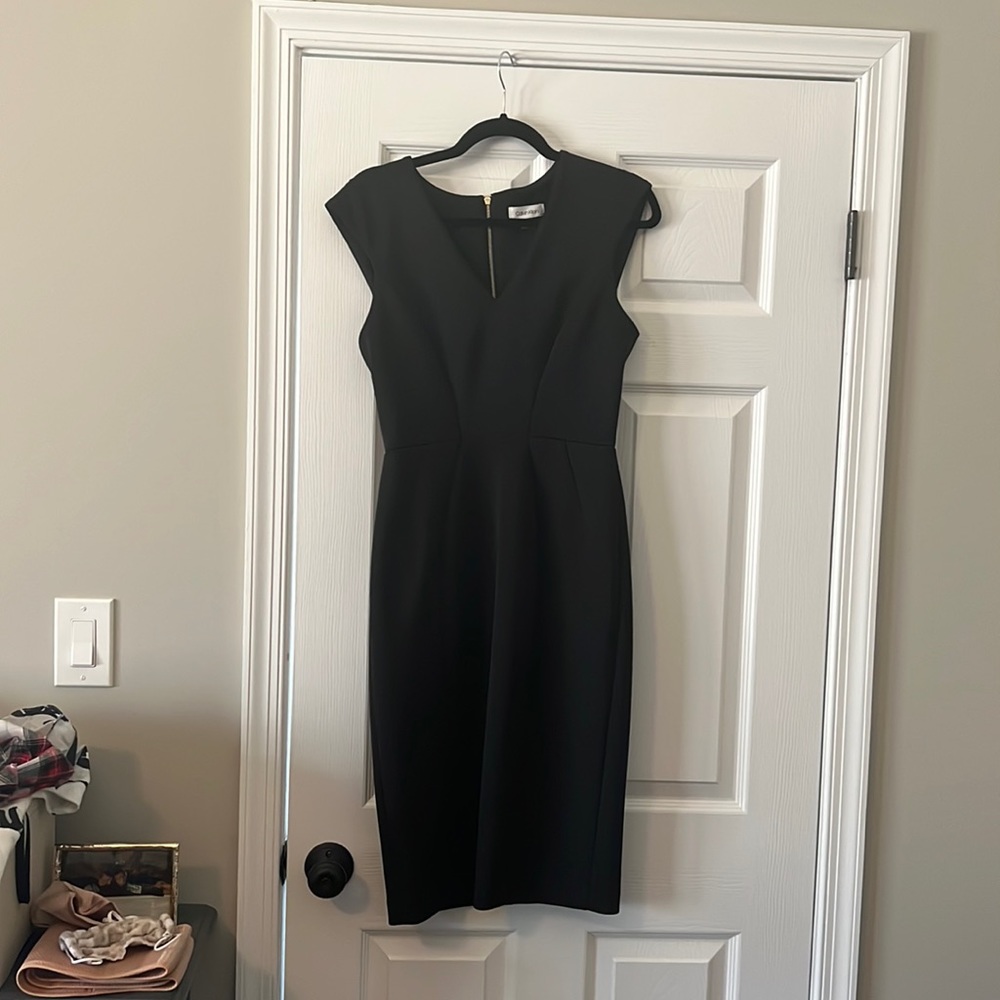 Neoprene work dress